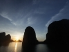 sunset halong