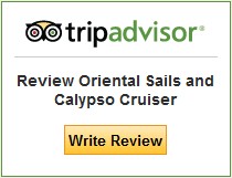 Oriental Sails and Calypso Cruiser reviews on Tripadvisor 1 write_review_tripadvisor